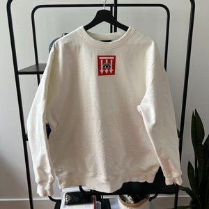 Adidas Alexander Wang Graphic Crewneck Sweatshirt size Large